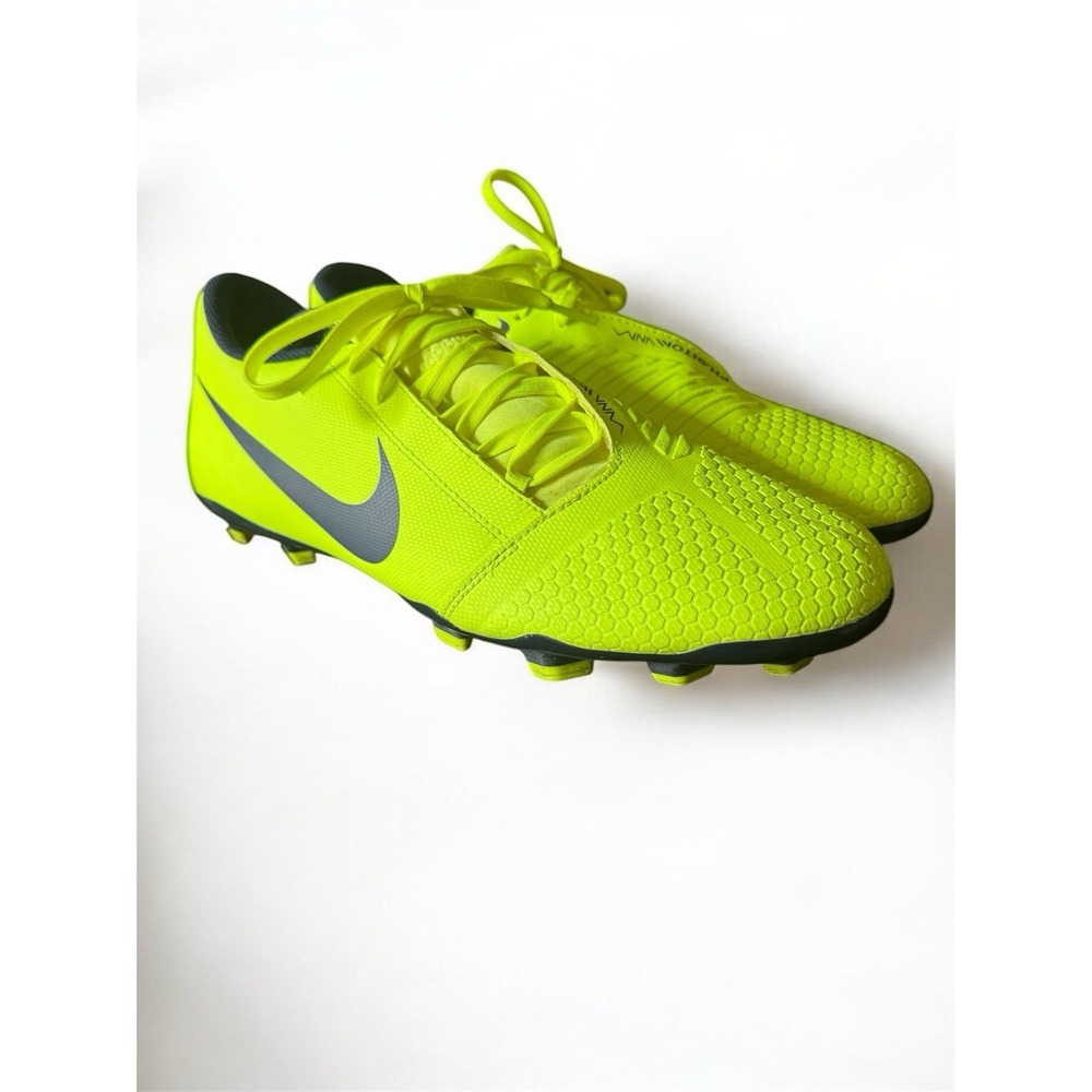 Nike Phantom Venom Club AO0577-717 Volt Obsidian Neon Soccer Cleats Men's‎ Sz 12